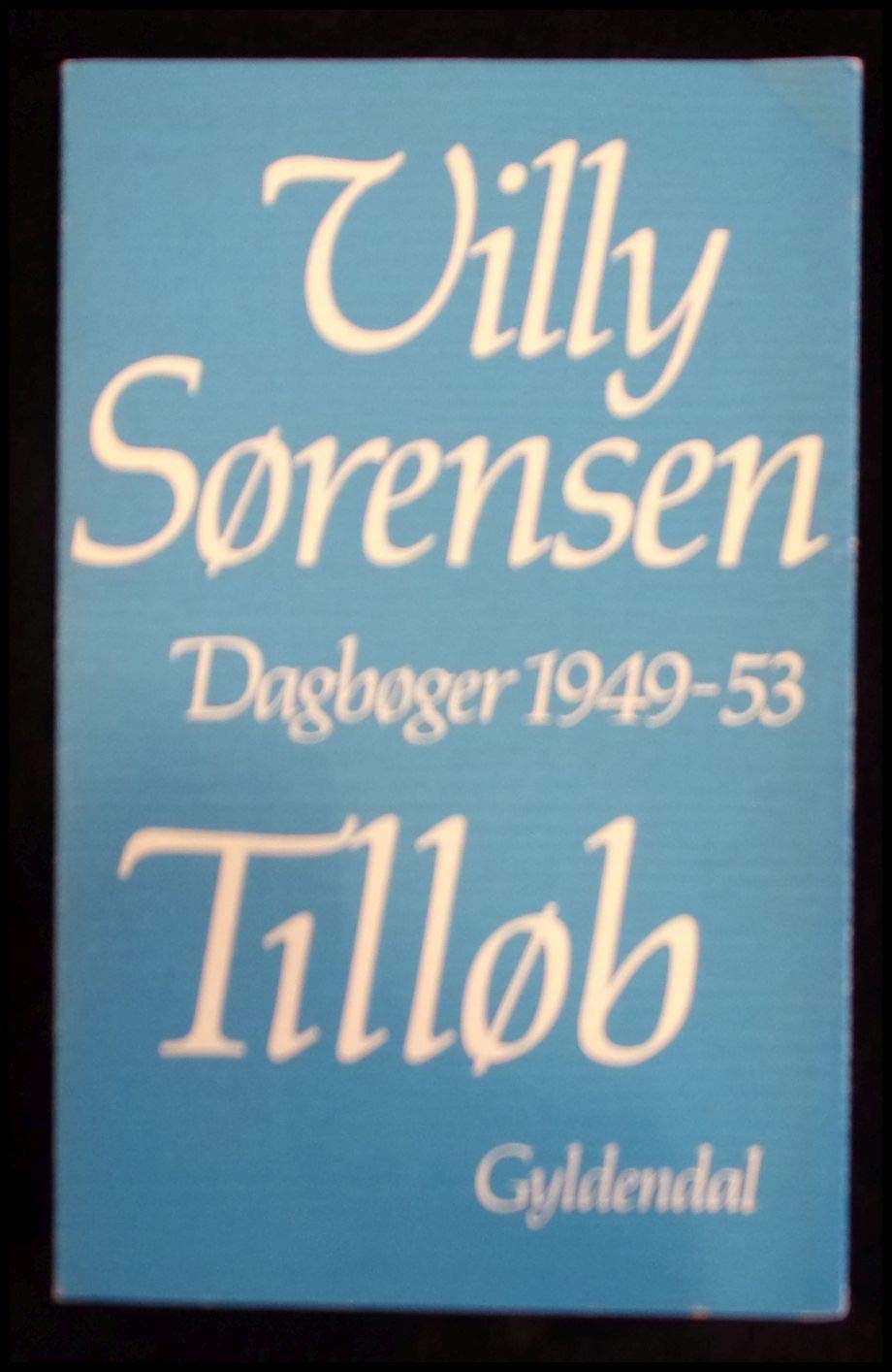Product Image: Villy Sørensen dagbog 1949 - 53 Tilløb