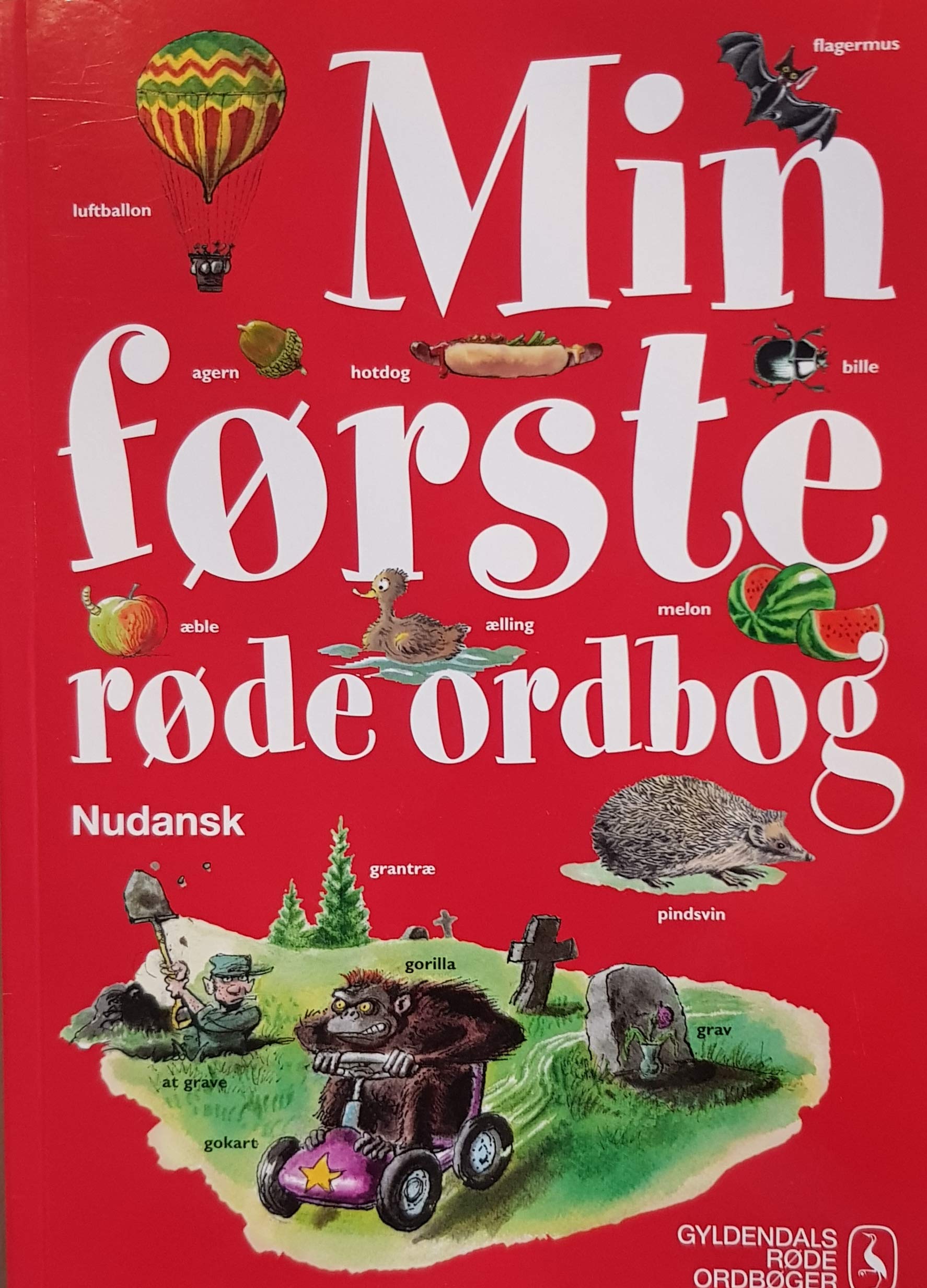 WÖRTERBUCH DÄNISCH : Min Forste Rode Ordbog- Nydansk Foreign Languages ​​& Dictionaries