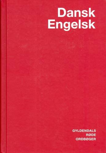 Gyldendal's Red Danish-English Dictionary Foreign Languages ​​& Dictionaries