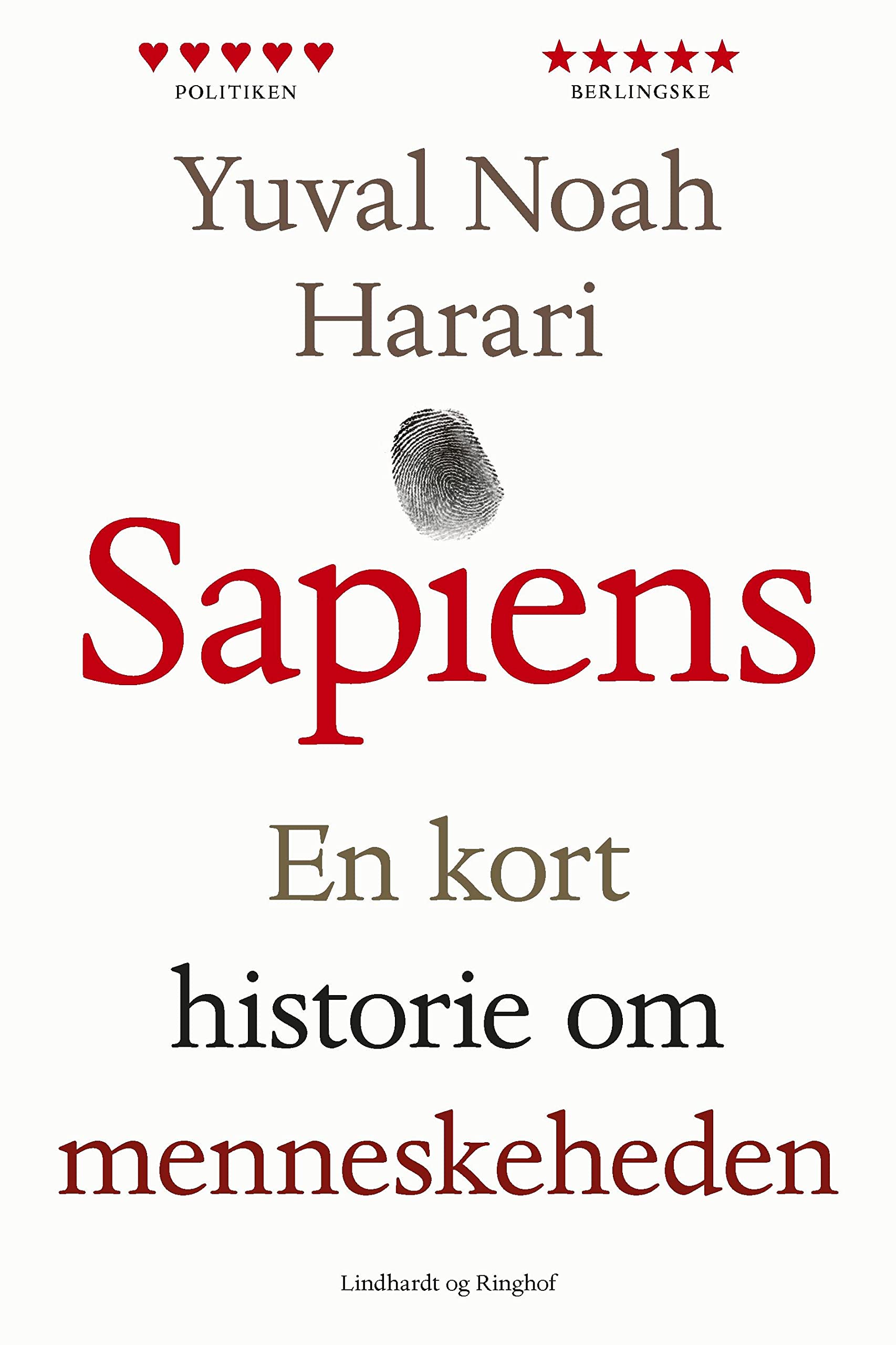 Sapiens - En kort historie om menneskeheden Books
