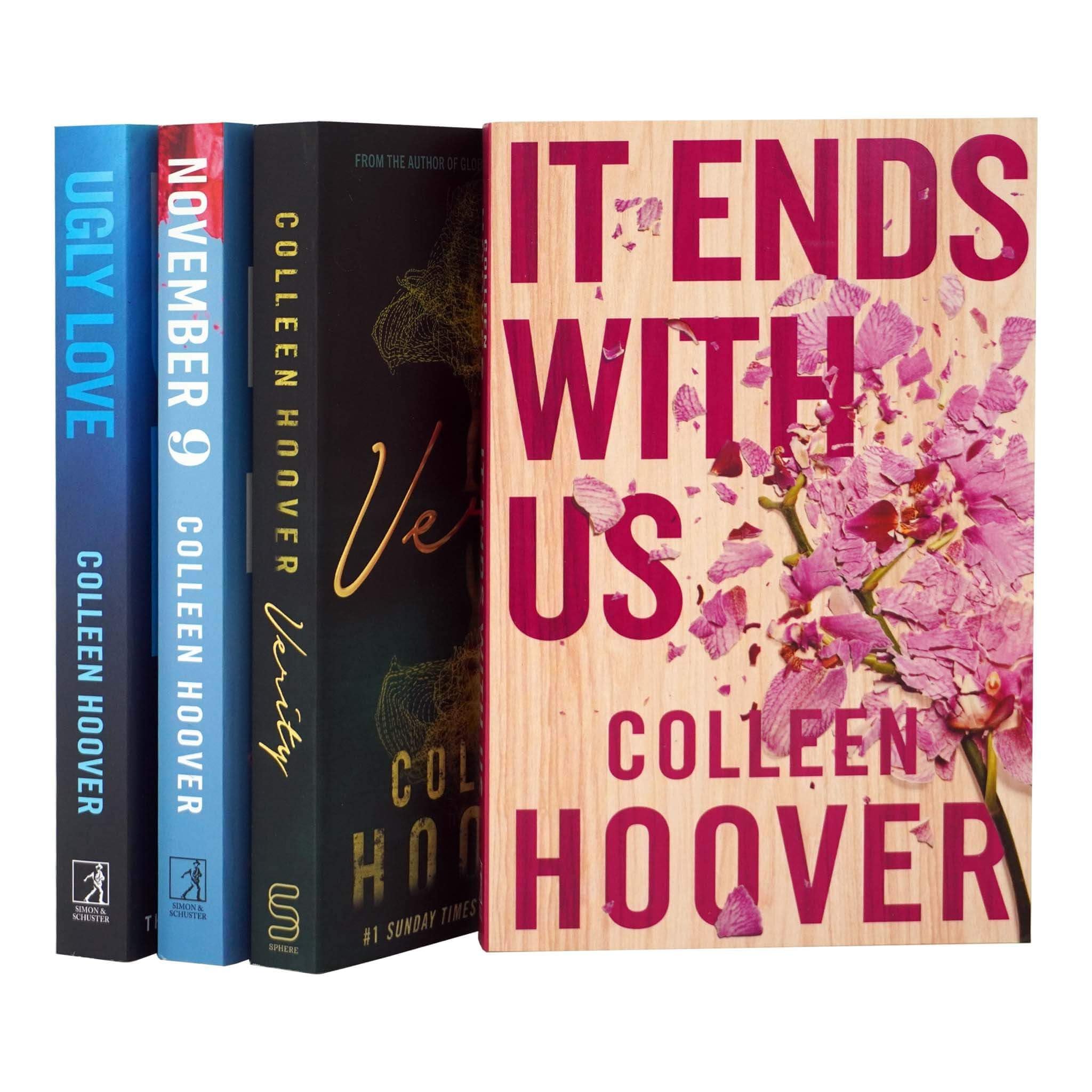 Colleen Hoover Collection 4-Bücher-Set (It Ends With Us, Ugly Love, 9. November, Verity) Detective & CSI