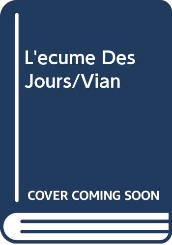 Product Image: L'ecume Des Jours/Vian
