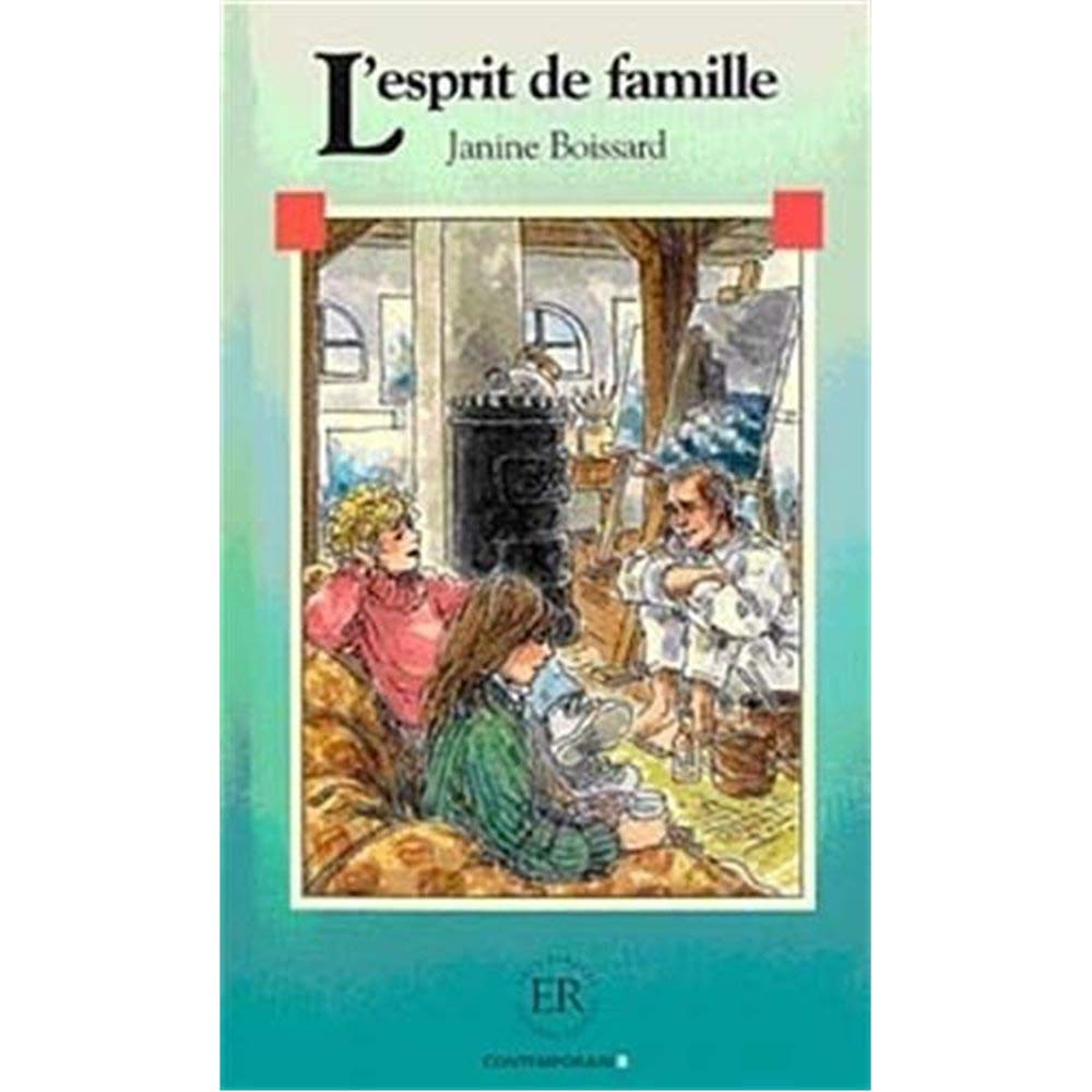 L'esprit de famille (Niveau-4) 1200 mots -Fransızca Okuma Kitabı book