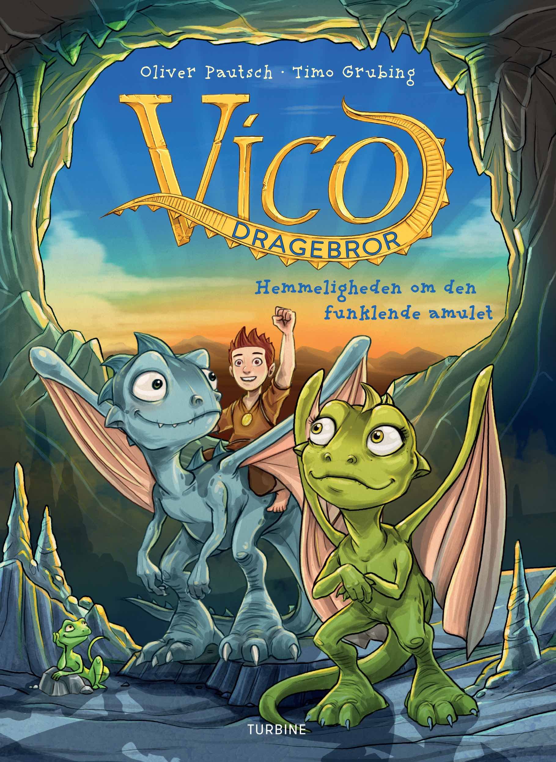 Vico Dragebror – Hemmeligheden om den funklende amulet book