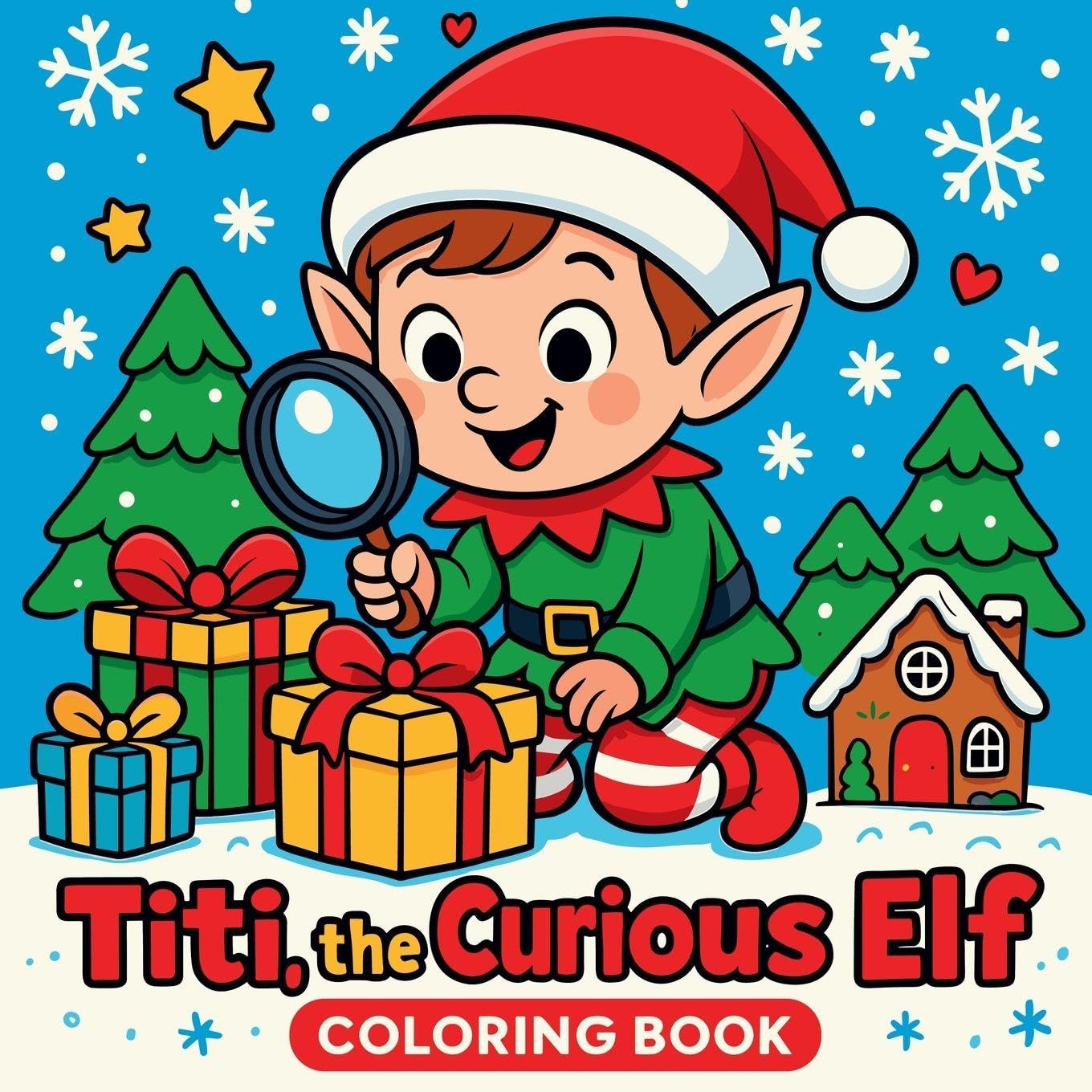 Titi the Curious Elf - Coloring Book Tiptoi & Games