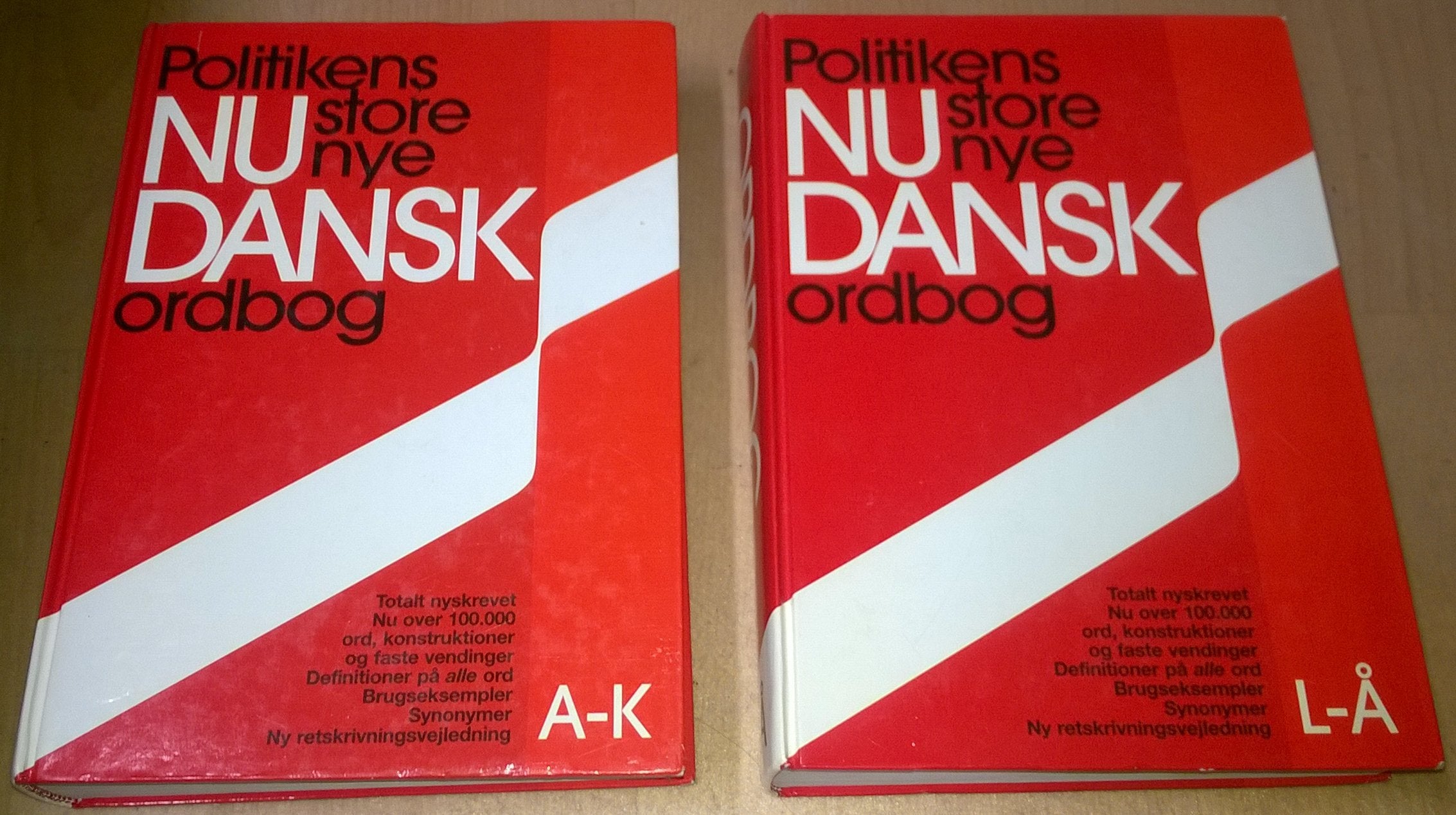 Politikens Store Nye Nudansk Ordbog Books