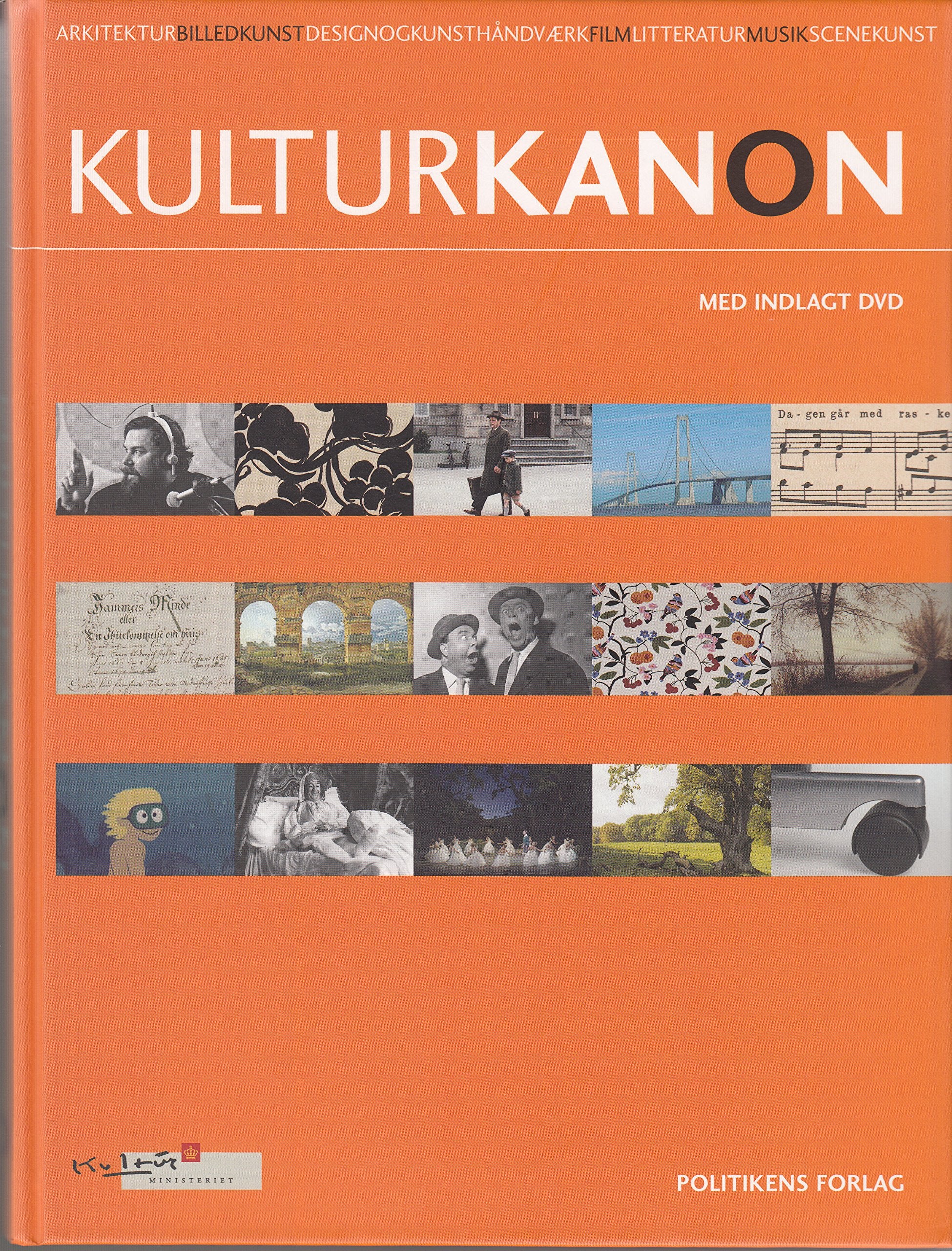 Kulturkanon (Med Indlagt Dvd): Arkitektur Billedku Books