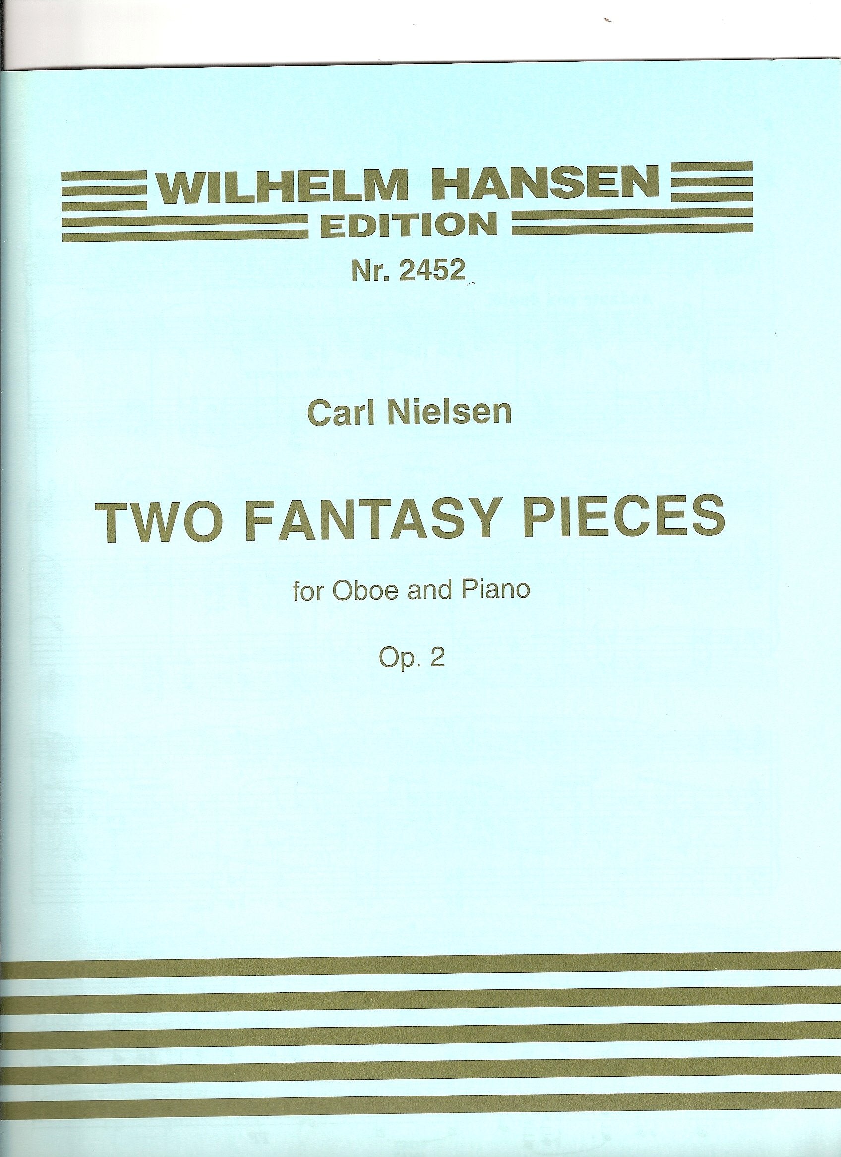 Carl Nielsen: Two Fantasy Pieces for Oboe and Piano, Op.2 (ARCHIVE) Books