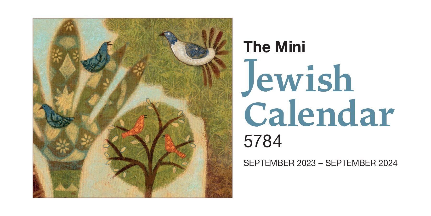 Mini Jewish 2023-2024 Calendar (Jewish Calendars) Calendars
