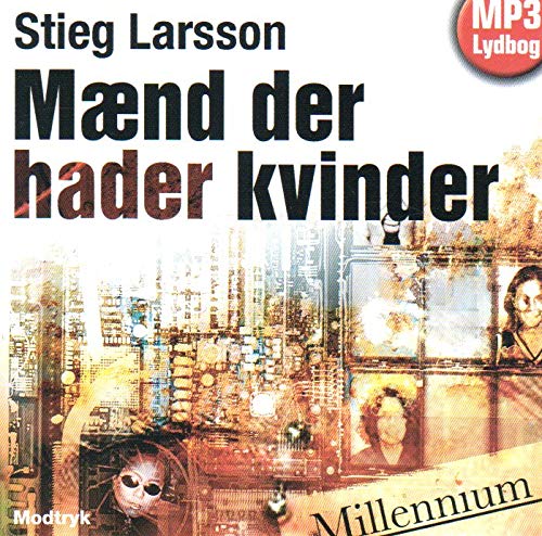 MP3 CD Hörbuch Stieg Larsson DÄNISCH - Maend der hader kvinder (Millennium) Music