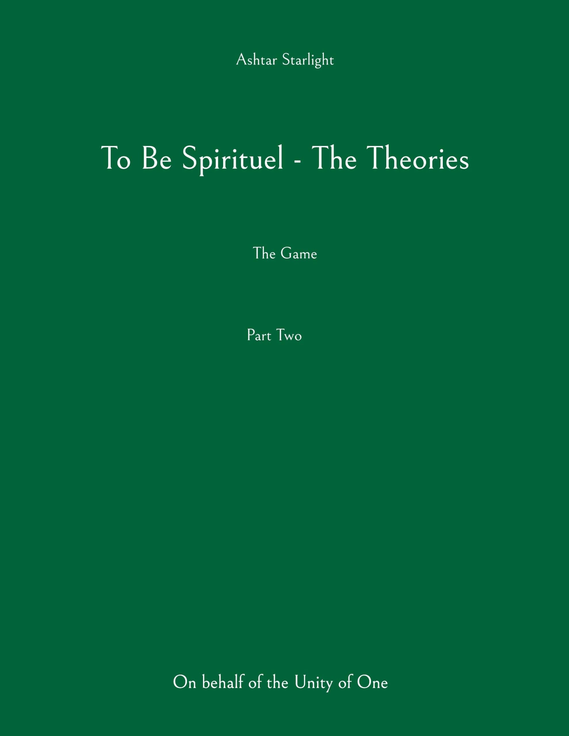 To Be Spirituel - The Theories Natural Sciences