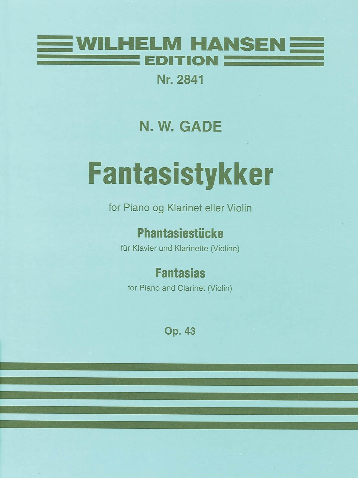 Fantasias Op. 43 book