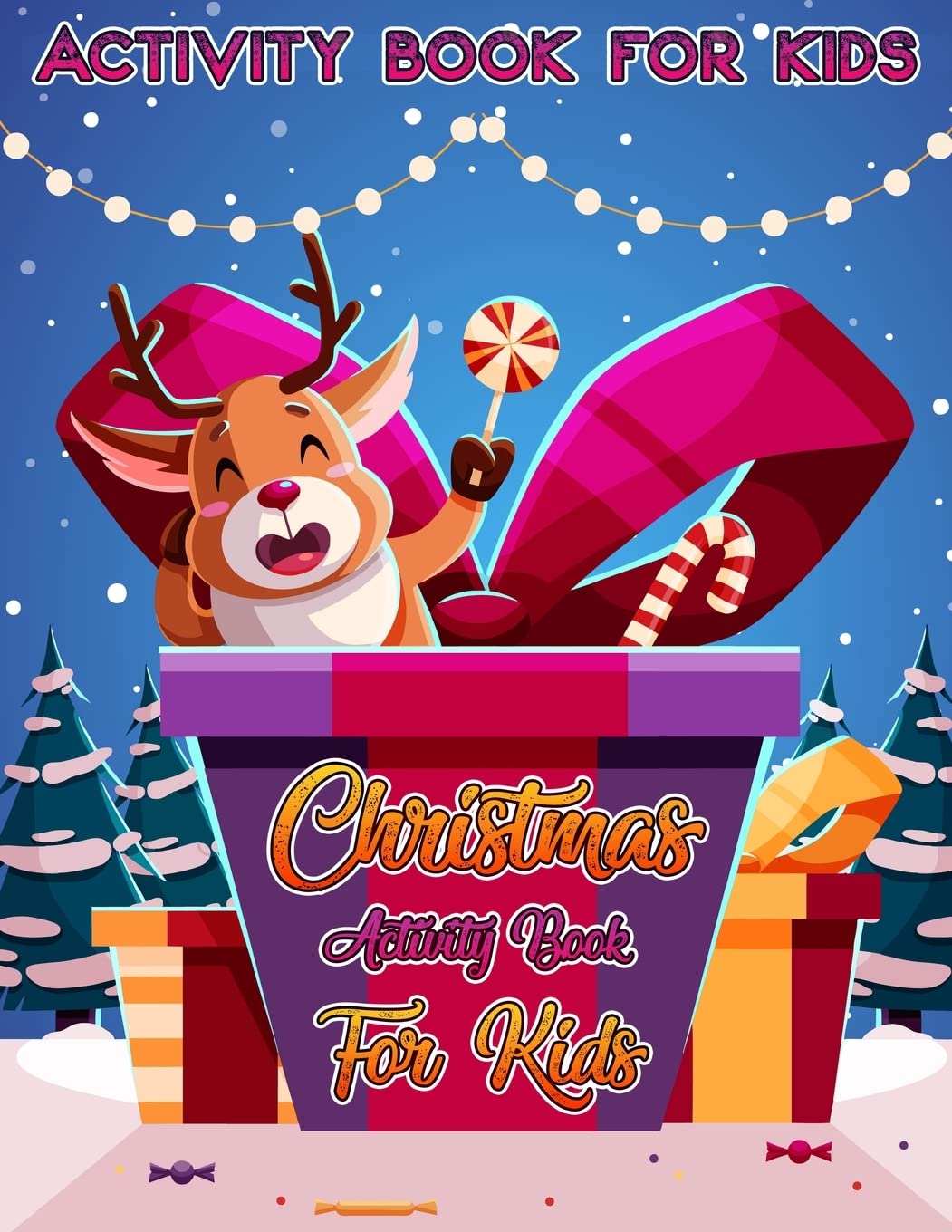 Christmas Activity Book for Kids Ages 4-8: Christmas Activity Book for Kids Ages 4-8 Non-fiction