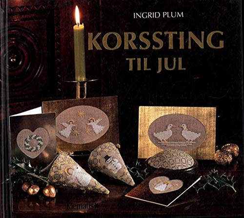 Korssting Til Jul (Kreuzstiche für Weihnachten) - Dänisch Books