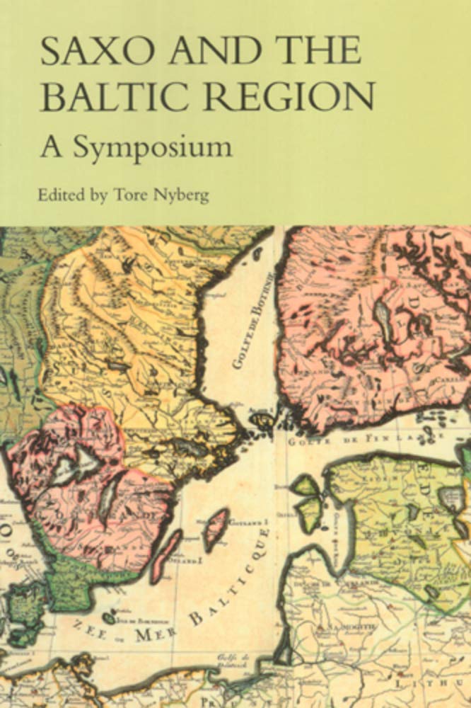 Saxo And the Baltic Region: A Symposium book