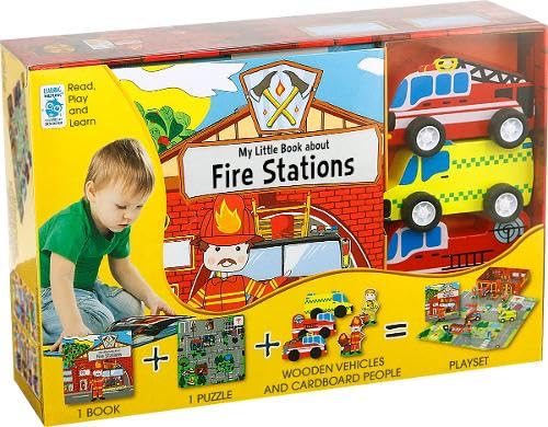 Globe Publishing My Little Book About Fire Stations (My Little Village) book