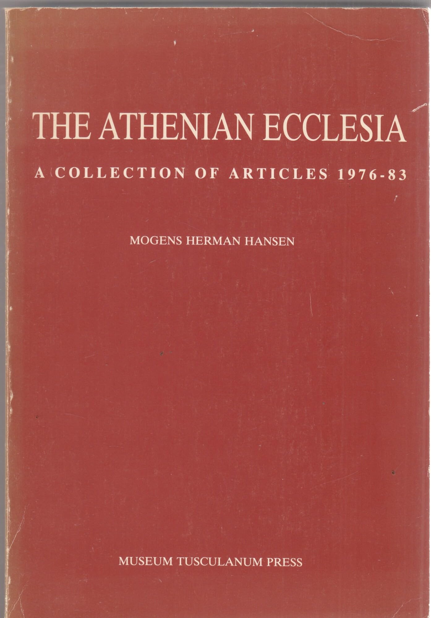 The Athenian Ecclesia Social Sciences Books