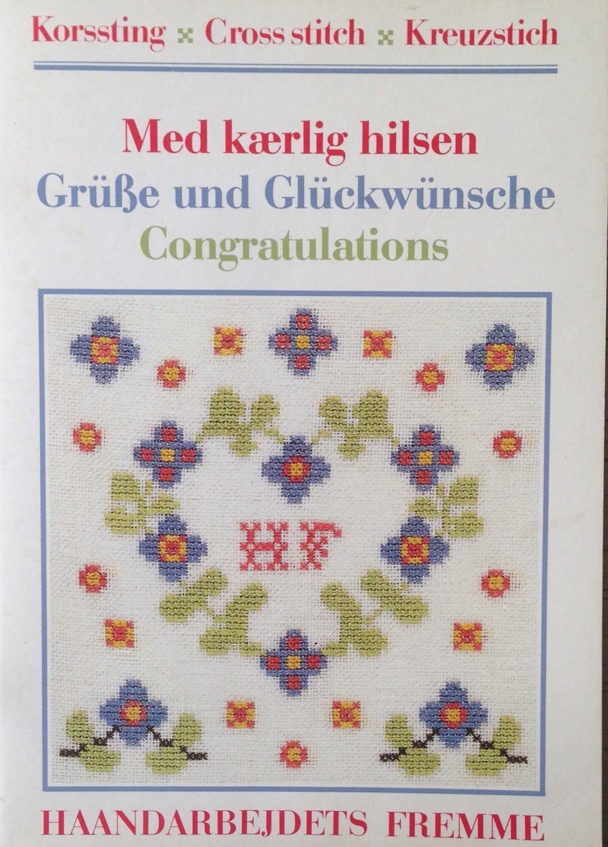 Grüße und Glückwünsche - Kreuzstich Books