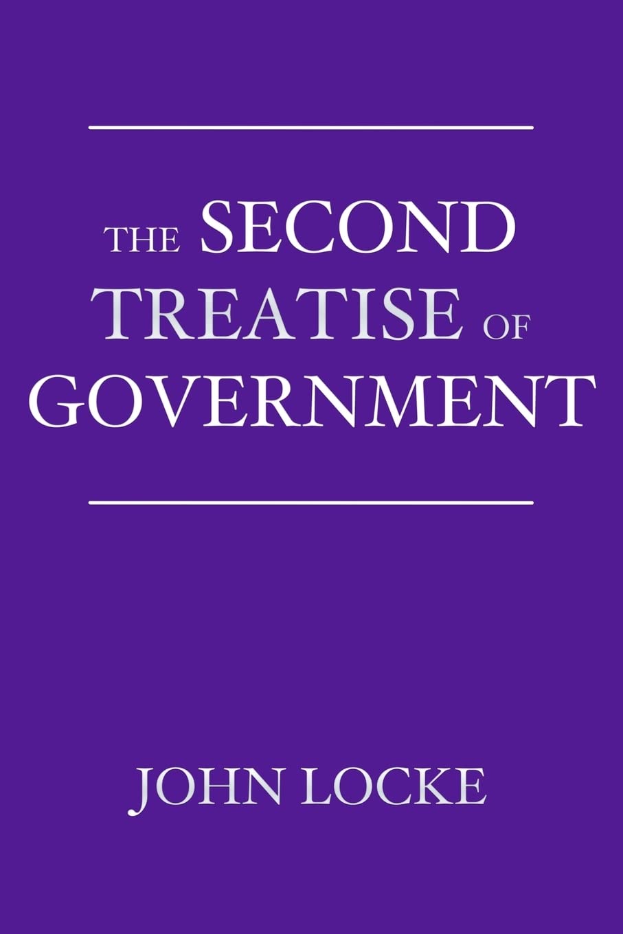 The Second Treatise of Government Law