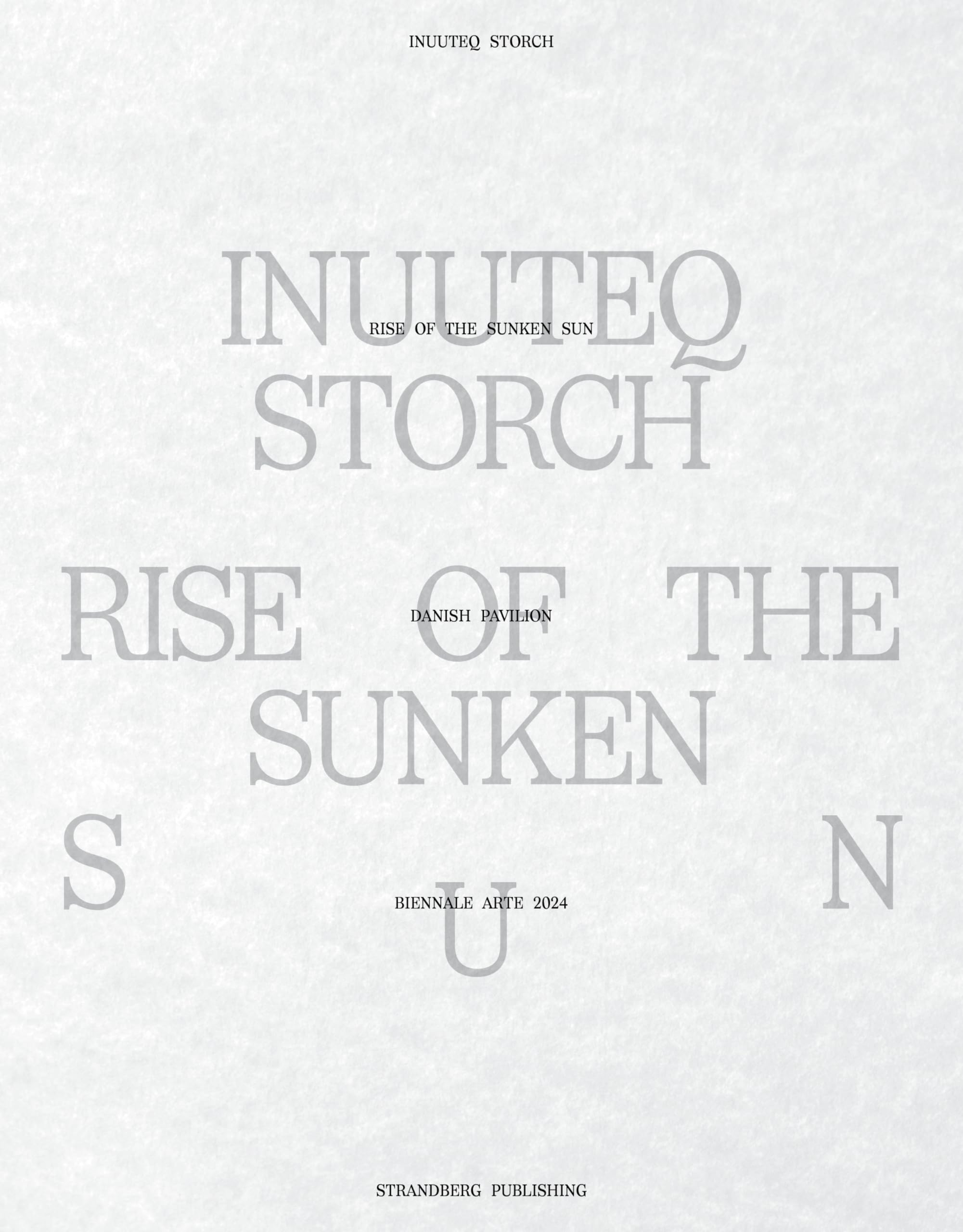 Inuuteq Storch: Rise of the Sunken Sun Film, Art & Culture