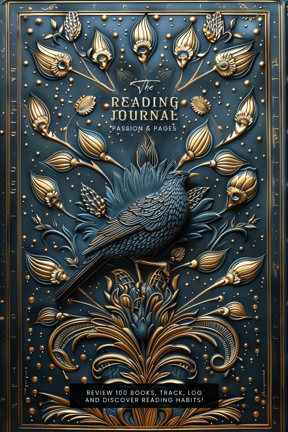 The Reading Journal: Review 100 Books, Track, Log and Discover Reading habits! Contemporary literature