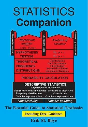 Statistics Companion: The Essential Guide to Statistical Textbooks - Including Excel Guidance Mathematics