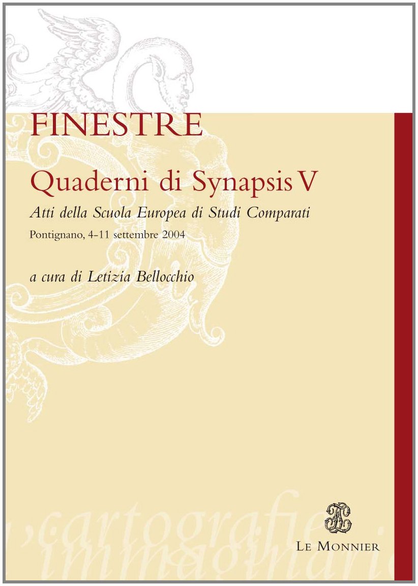 Quaderni di Synapsis. Finestre (Vol. 5) (Cartografie dell'immaginario) Books