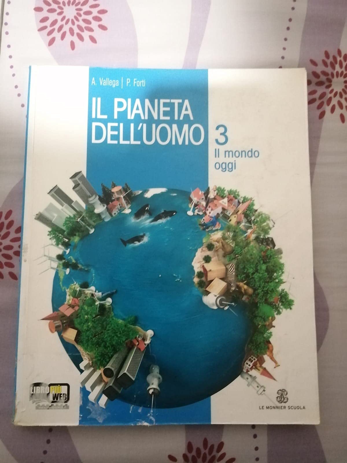 Il pianeta dell'uomo. Con atlante laboratorio. Con espansione online. Per la Scuola media: 3 book