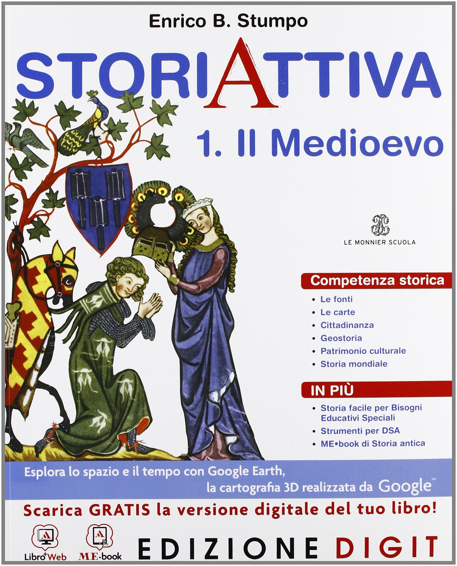 Storia attiva. Con Educazione civica-Storia antica. Per la Scuola media. Con espansione online. Il Medioevo (Vol. 1) Professional & Reference Books