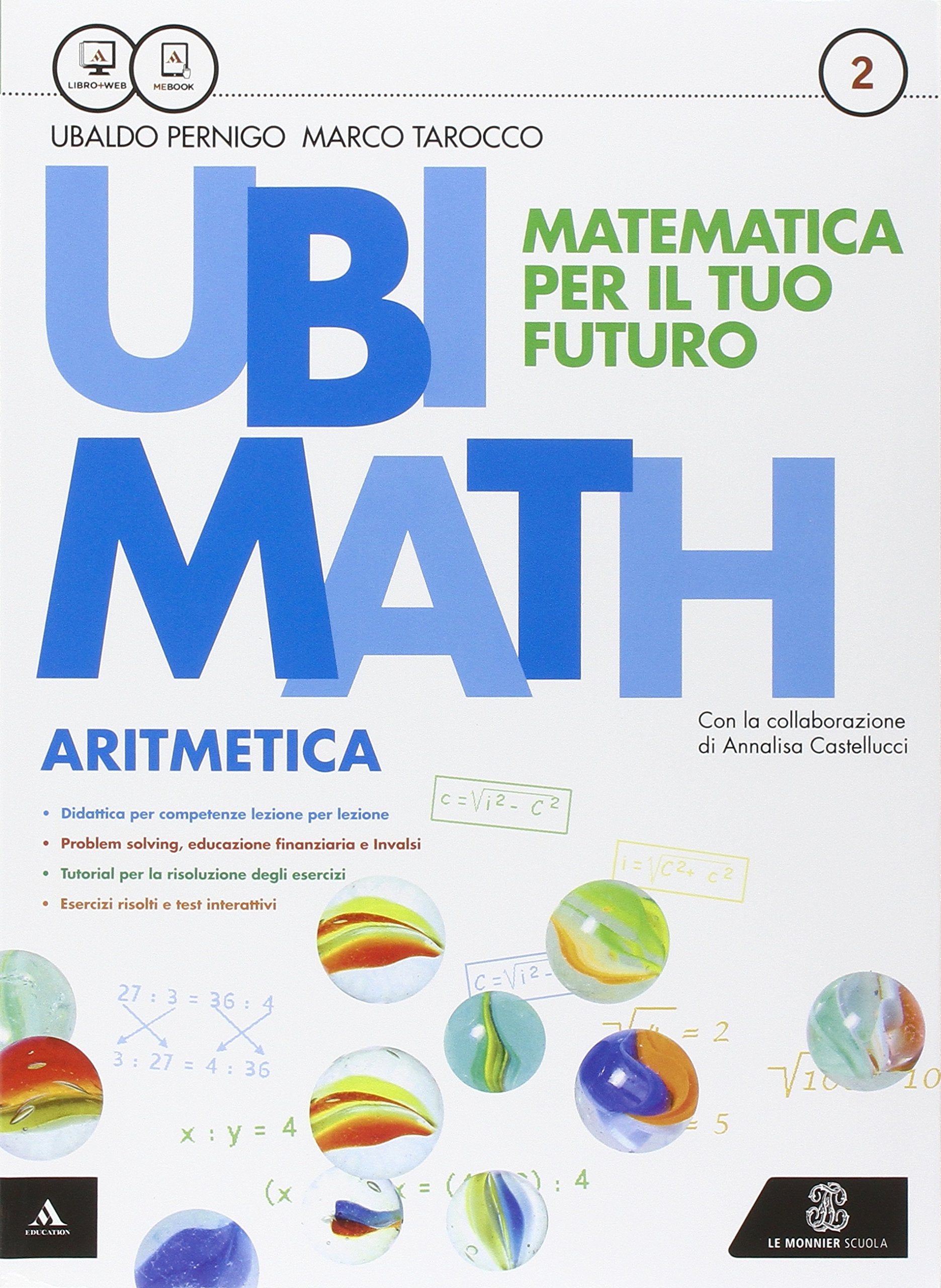 Ubi math. Matematica per il futuro. Aritmetica 2-Geometria 2. Per la Scuola media. Con e-book. Con espansione online Professional & Reference Books