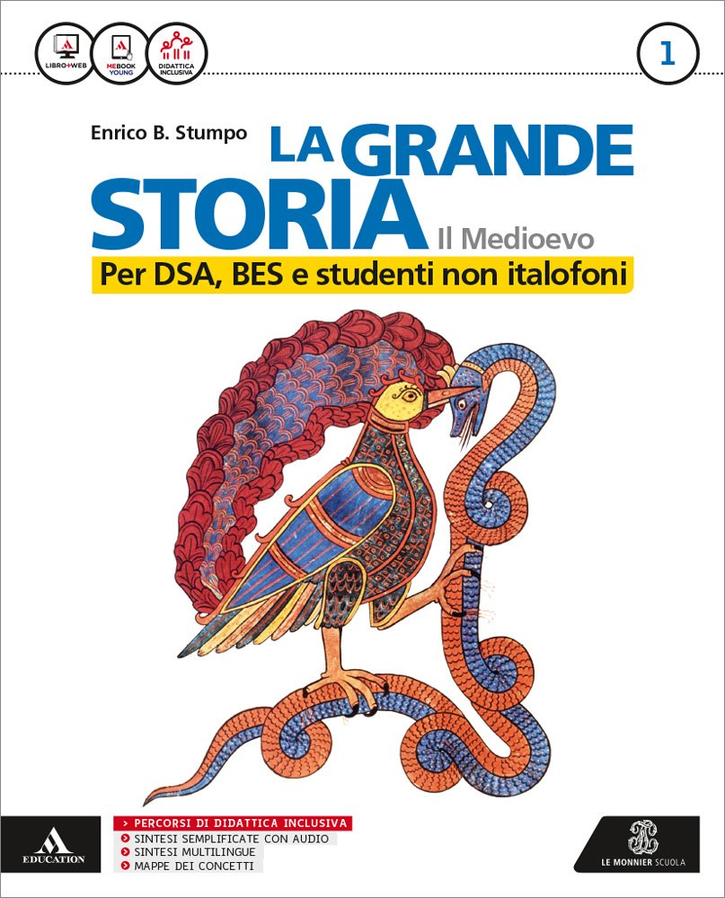 La grande storia. Per DSA, BES e studenti non italofoni. Per la Scuola media. Con e-book. Con espansione online (Vol. 1) book