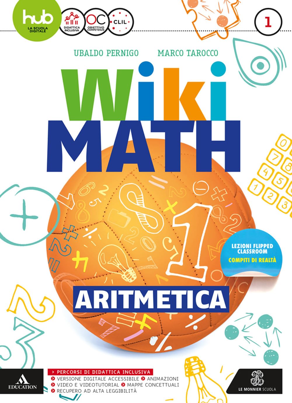 Wiki math. Aritmetica-Geometria. Per la Scuola media. Con e-book. Con espansione online (Vol. 1) Professional & Reference Books
