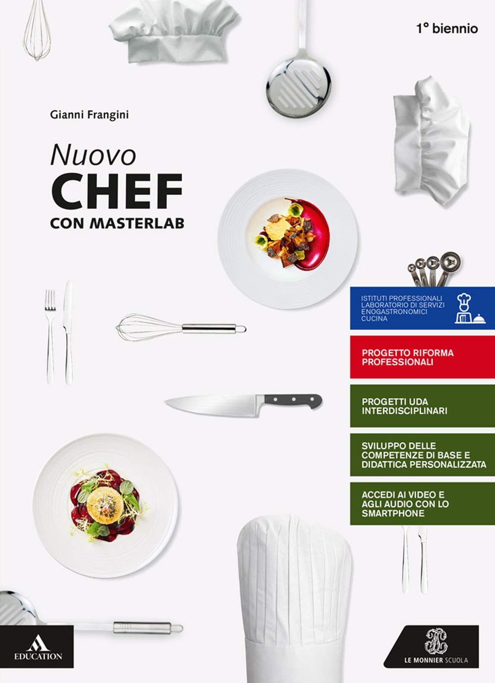Nuovo chef. Per il 1° biennio degli Ist. professionali. Con e-book. Con espansione online. Con 3 libri: masterlav-Aiuto allo studio-Quaderno book
