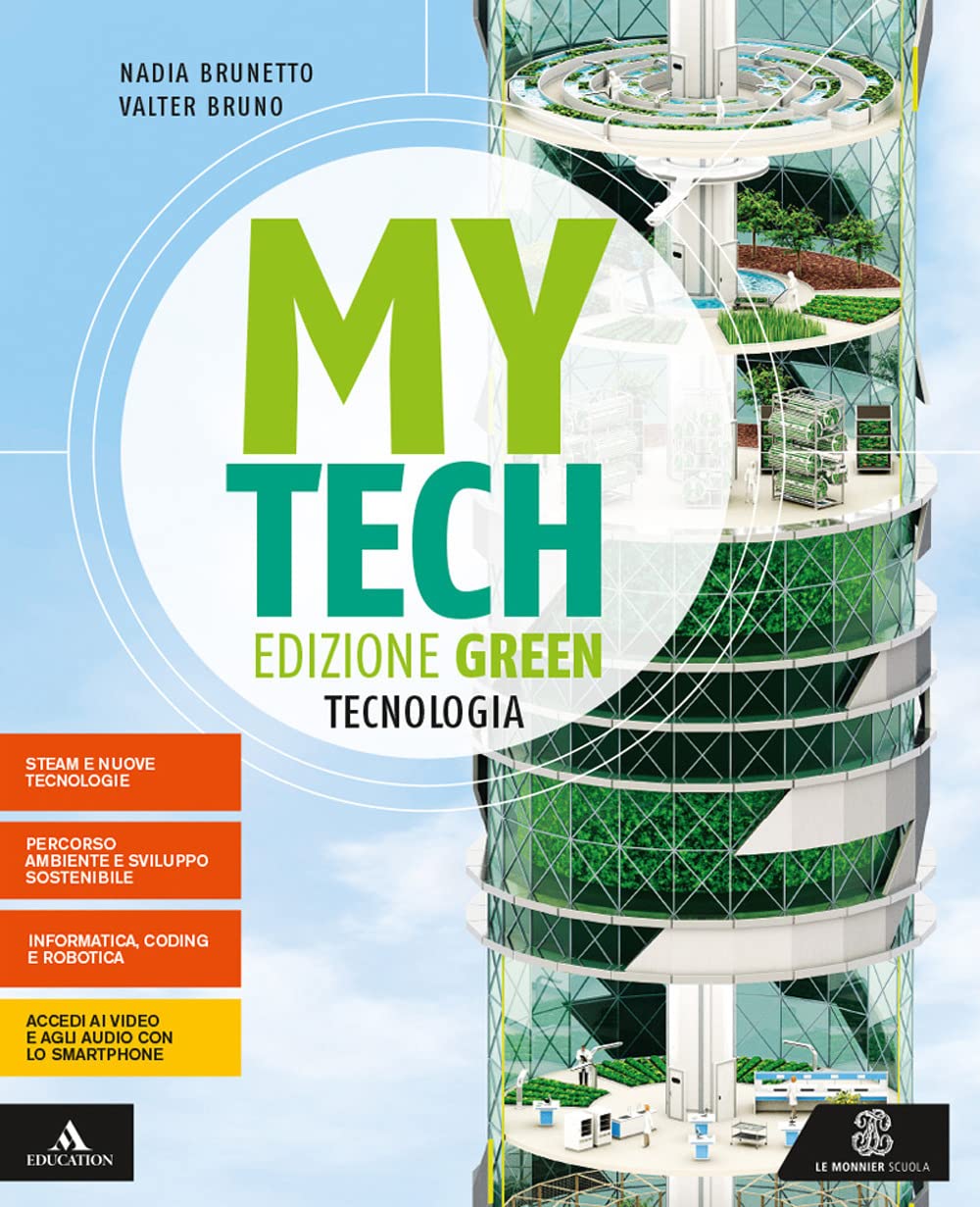 Mytech. Ediz. green. Tecnologia + atlante. Per la Scuola media. Con e-book. Con espansione online Professional & Reference Books
