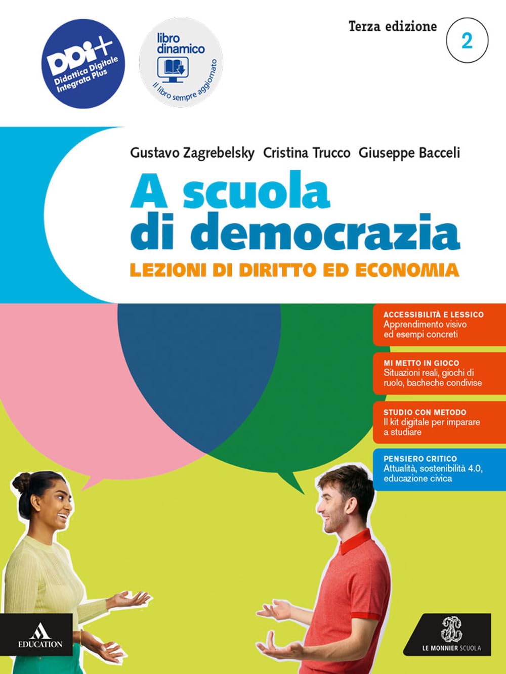 A scuola di democrazia. Lezioni di diritto ed economia. Per gli Ist. tecnici e professionali. Con e-book. Con espansione online (Vol. 2) Professional & Reference Books