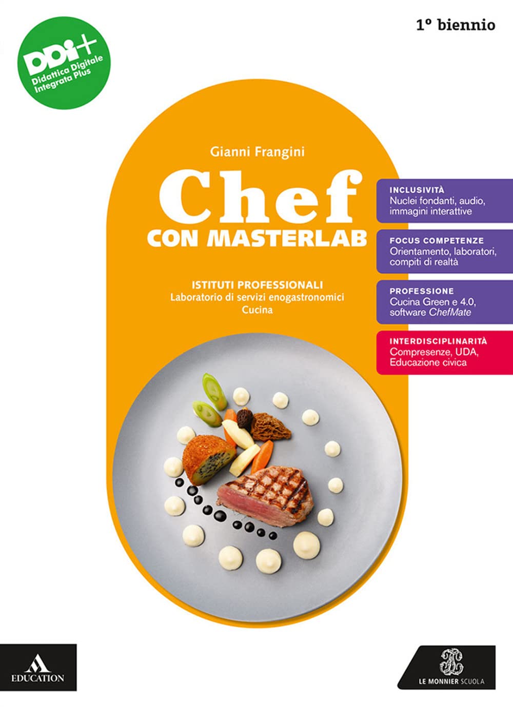Chef con Masterlab. Con Un aiuto allo studio BES, Il quaderno dello chef. Per gli Ist. professionali. Con e-book. Con espansione online Professional & Reference Books