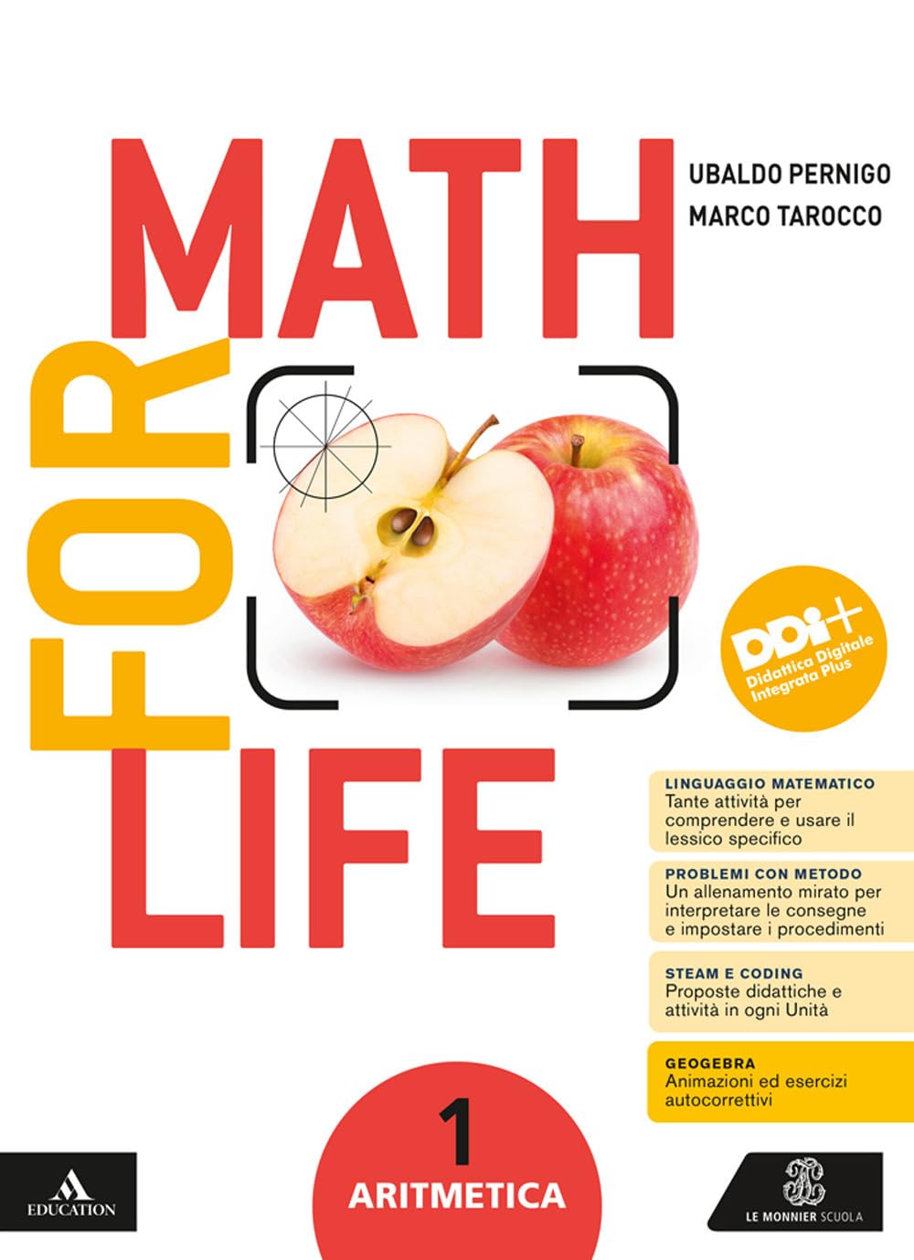 Math for life. Aritmetica. Geometria. Con Quaderno per gli esercizi. Per la Scuola media. Con e-book. Con espansione online (Vol. 1) book