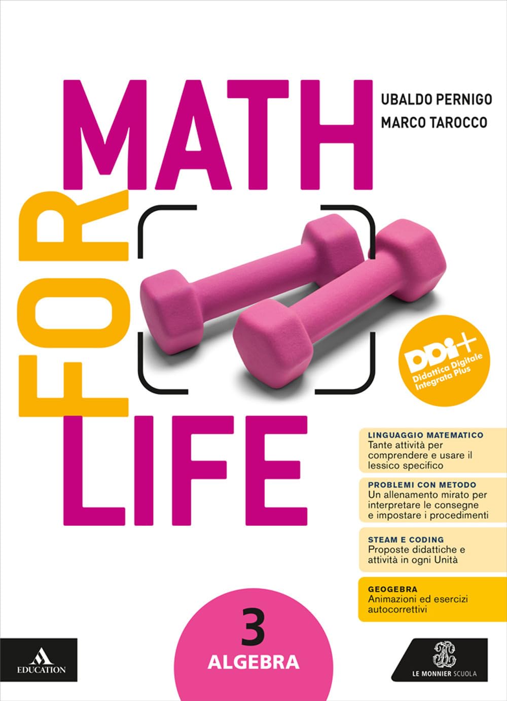 Math for life. Aritmetica. Geometria. Con Quaderno per gli esercizi. Per la Scuola media. Con e-book. Con espansione online (Vol. 3) book