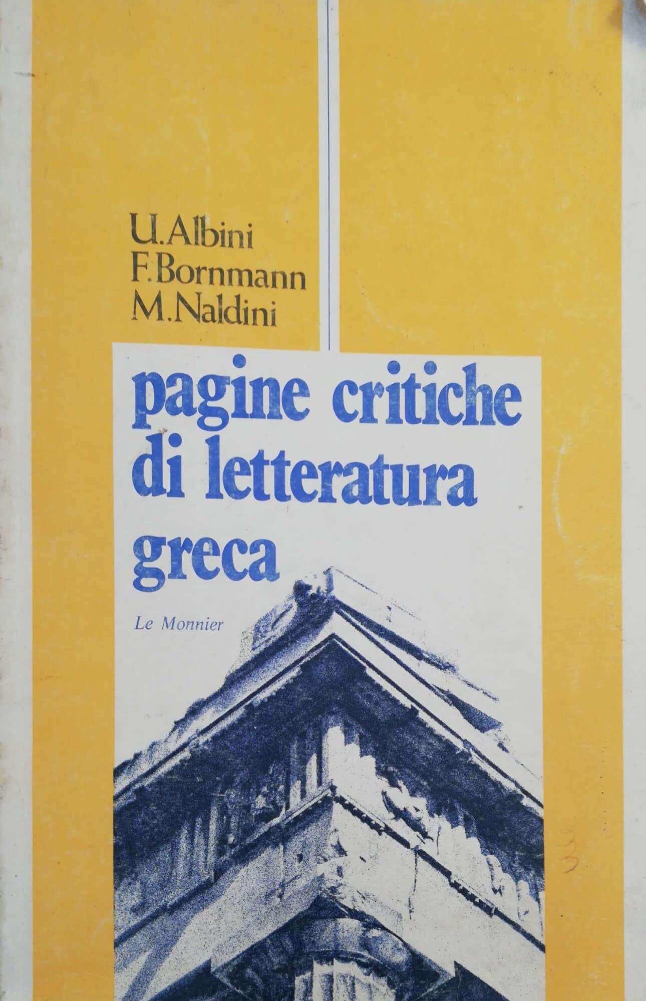 Pagine critiche di letteratura greca Professional & Reference Books