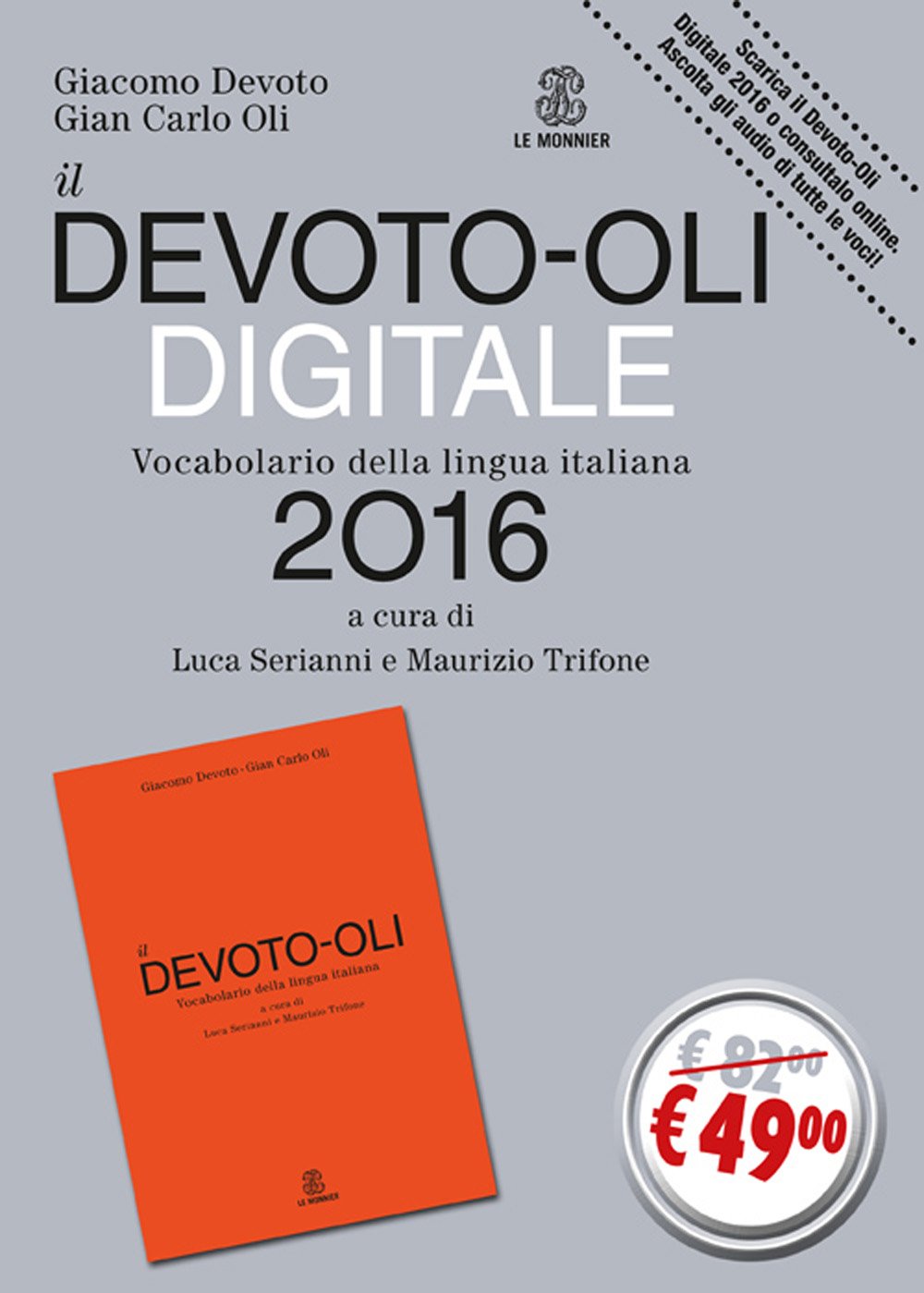 Il Devoto-Oli digitale. Vocabolario della lingua italiana 2016. Ediz. illustrata. Con CD-ROM (Dizionari) Foreign Languages ​​& Dictionaries