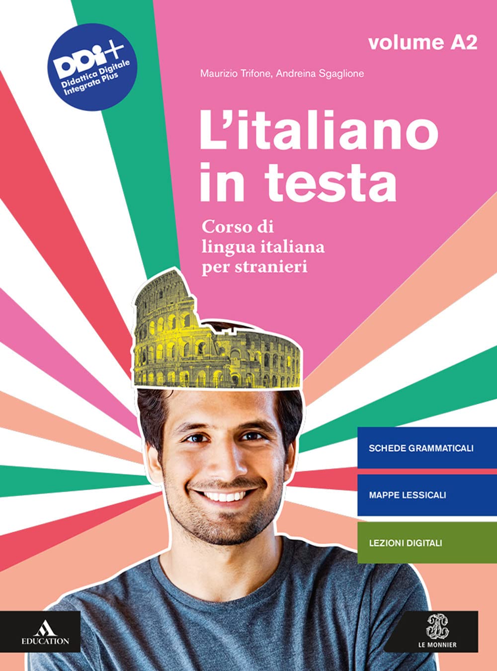 L'italiano in testa. Corso di lingua italiana per stranieri (Vol. A2) book