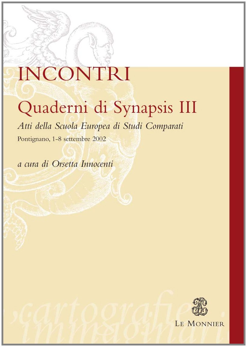 Quaderni di Synapsis. Incontri (Vol. 3) book