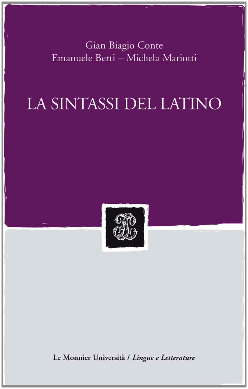 Product Image: La sintassi del latino