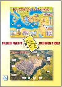 Cateposter: i quattro viaggi di san Paolo. Gerusalemme (Conf. 2 poster) Books