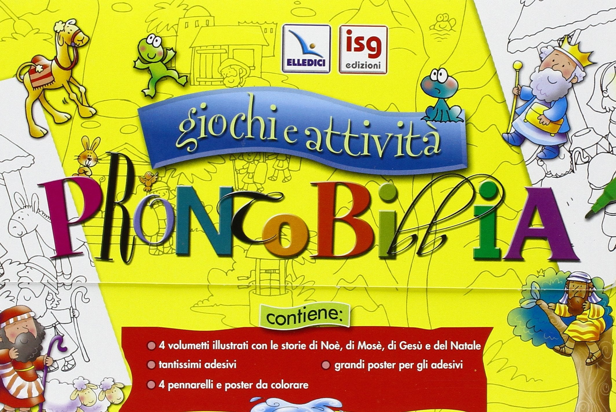 Pronto Bibbia. Giochi e attività. Ediz. illustrata (Sussidi per la catechesi biblica, Band 26) Non-fiction