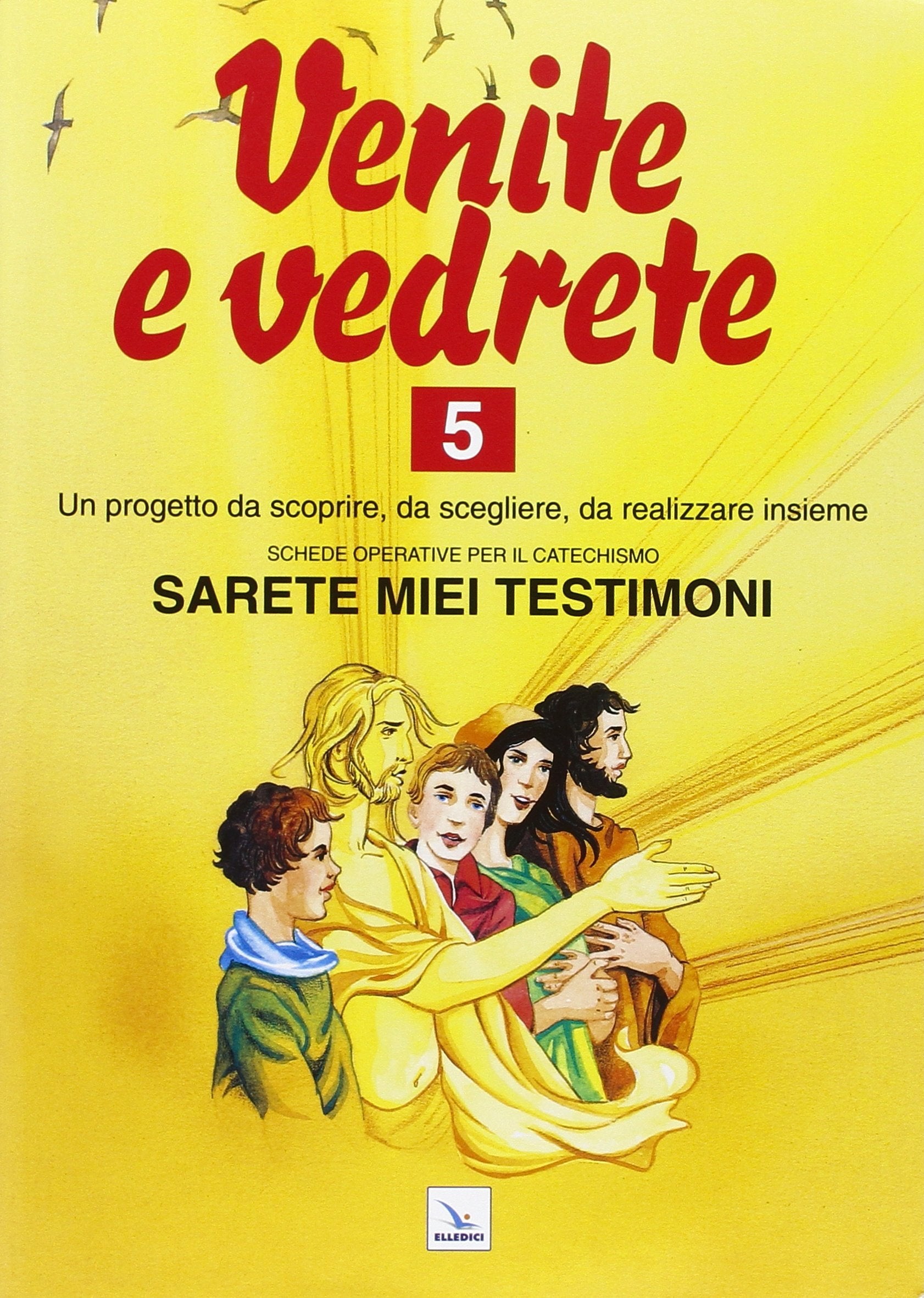 Venite e vedrete. Schede operative per il catechismo «Sarete miei testimoni» (Vol. 5) (Sussidi catechismo iniziazione cristiana dei fanciulli) Religion & Esotericism