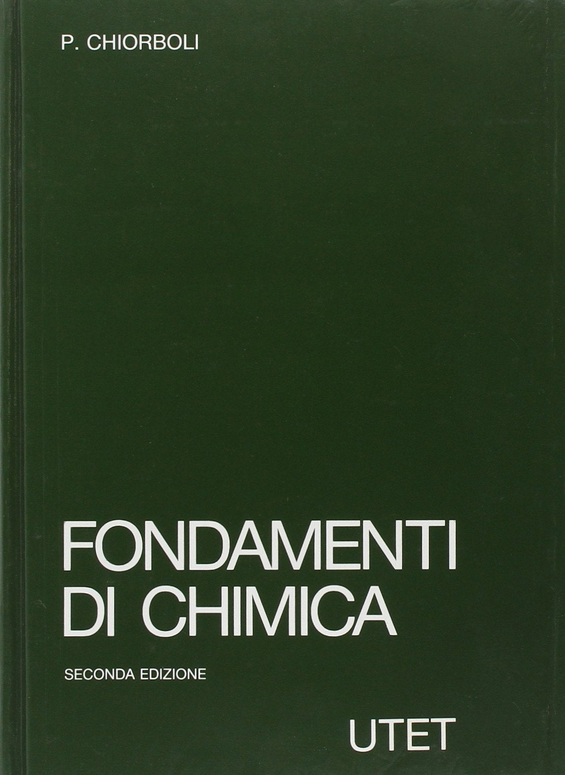 Fondamenti di chimica (Varia. Architettura) Natural Sciences
