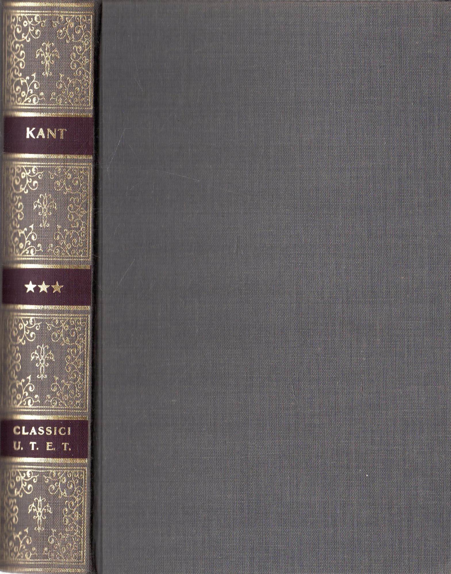 Opere. Critica del giudizio (Vol. 3) (Classici della filosofia) Philosophy
