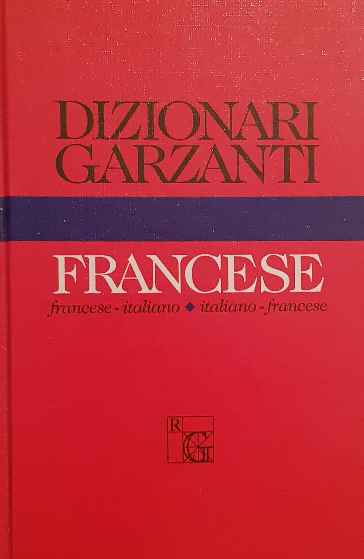Dizionario Garzanti francese-italiano, italiano-francese book