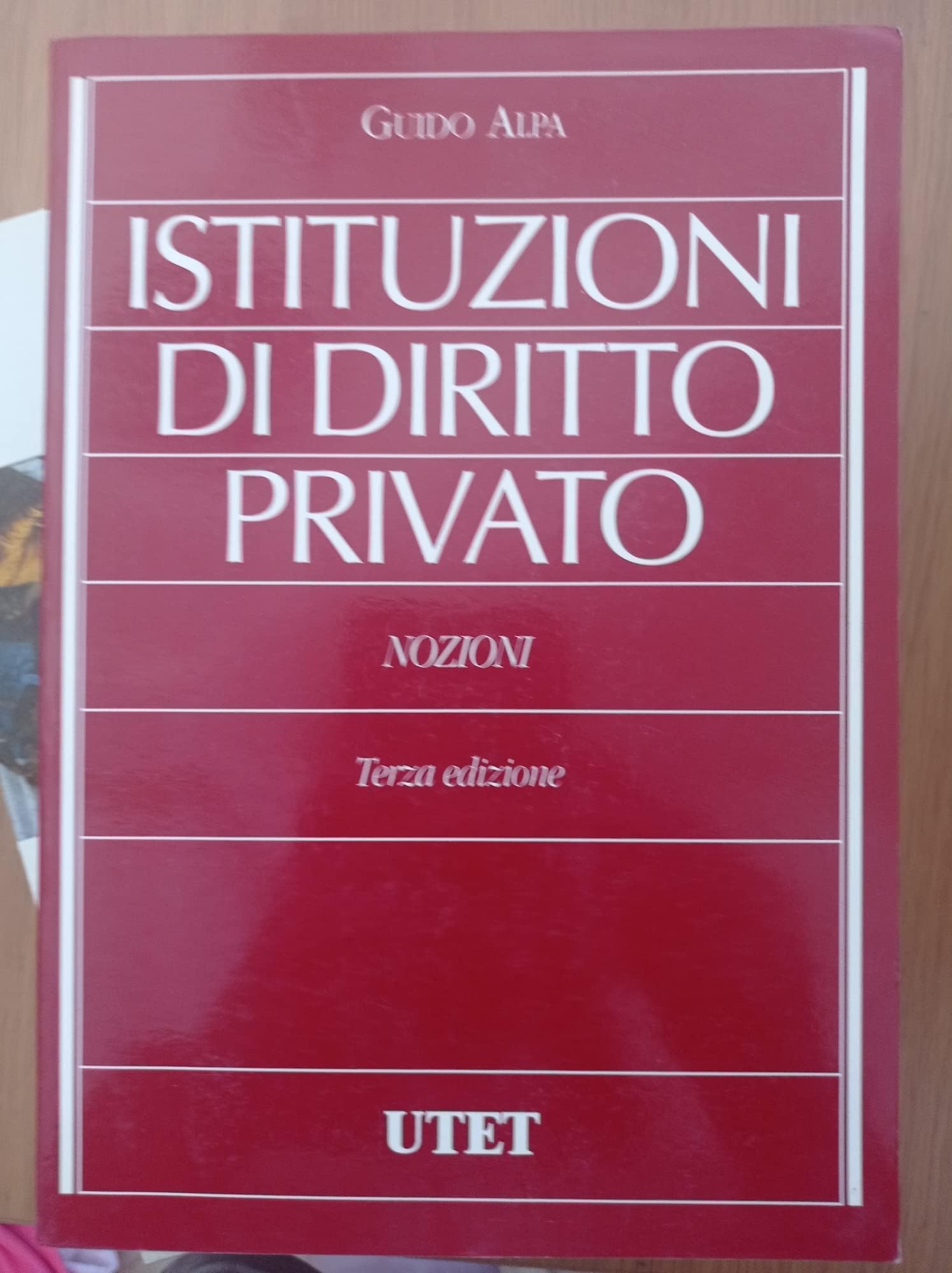 Istituzioni Di Diritto Privato. Vol. 1: Nozioni. book